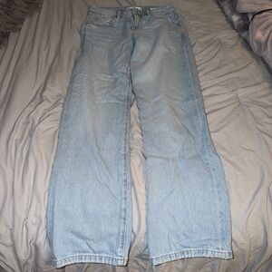 Light Blue Slouchy Denim Jeans